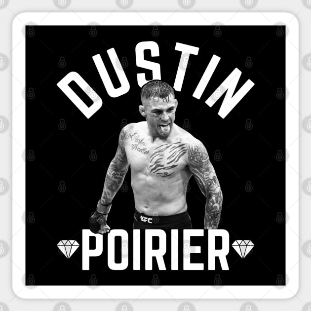 Dustin ''The Diamond'' Poirier Sticker by MMAMerch